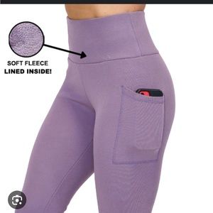 CVG Lavender Ash Fleece Lined Leggings